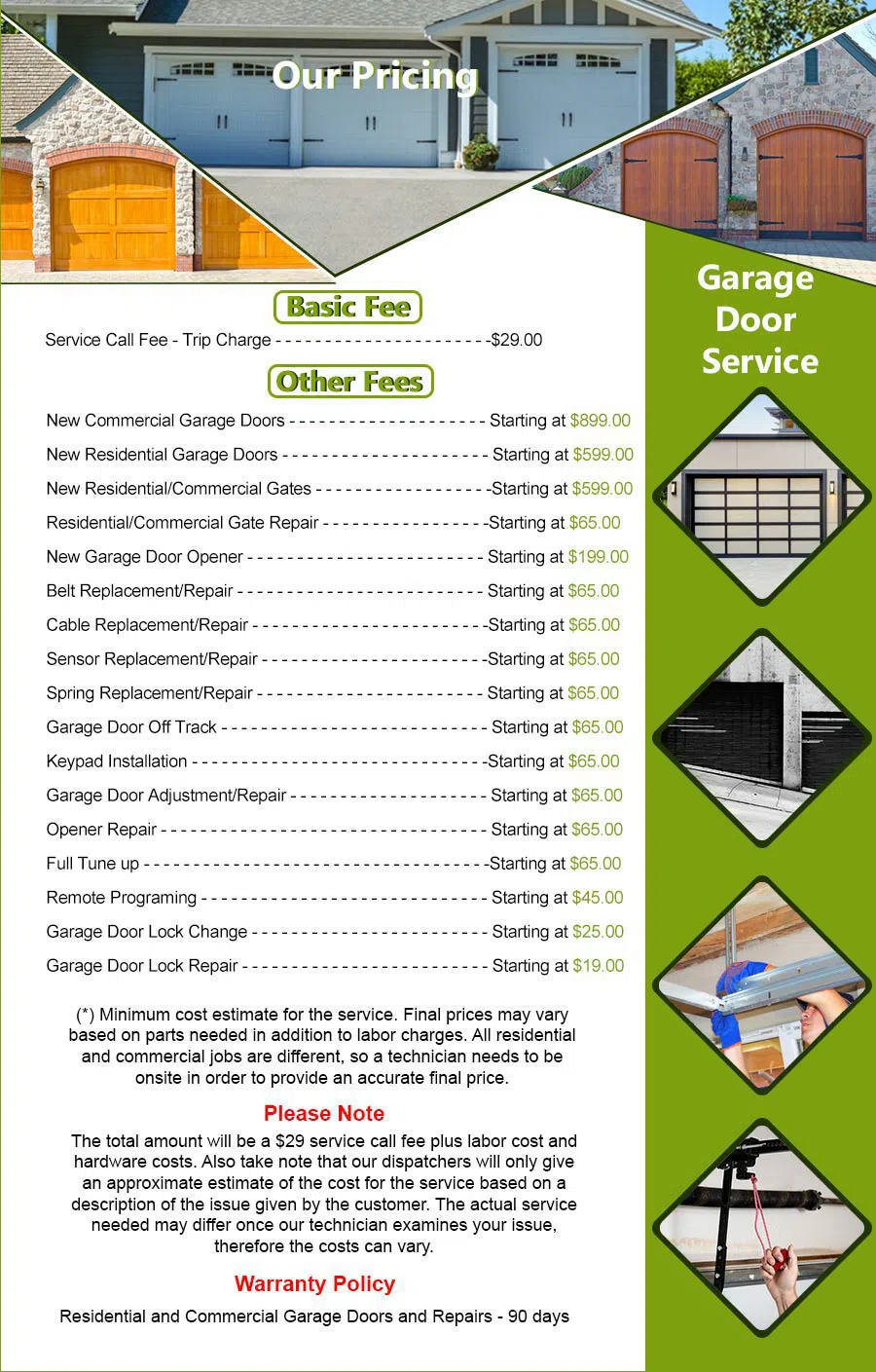 Interstate Garage Door Service Riverside, CA 951-708-0508